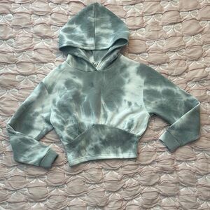 Moral Fiber Gray and White Hoodie